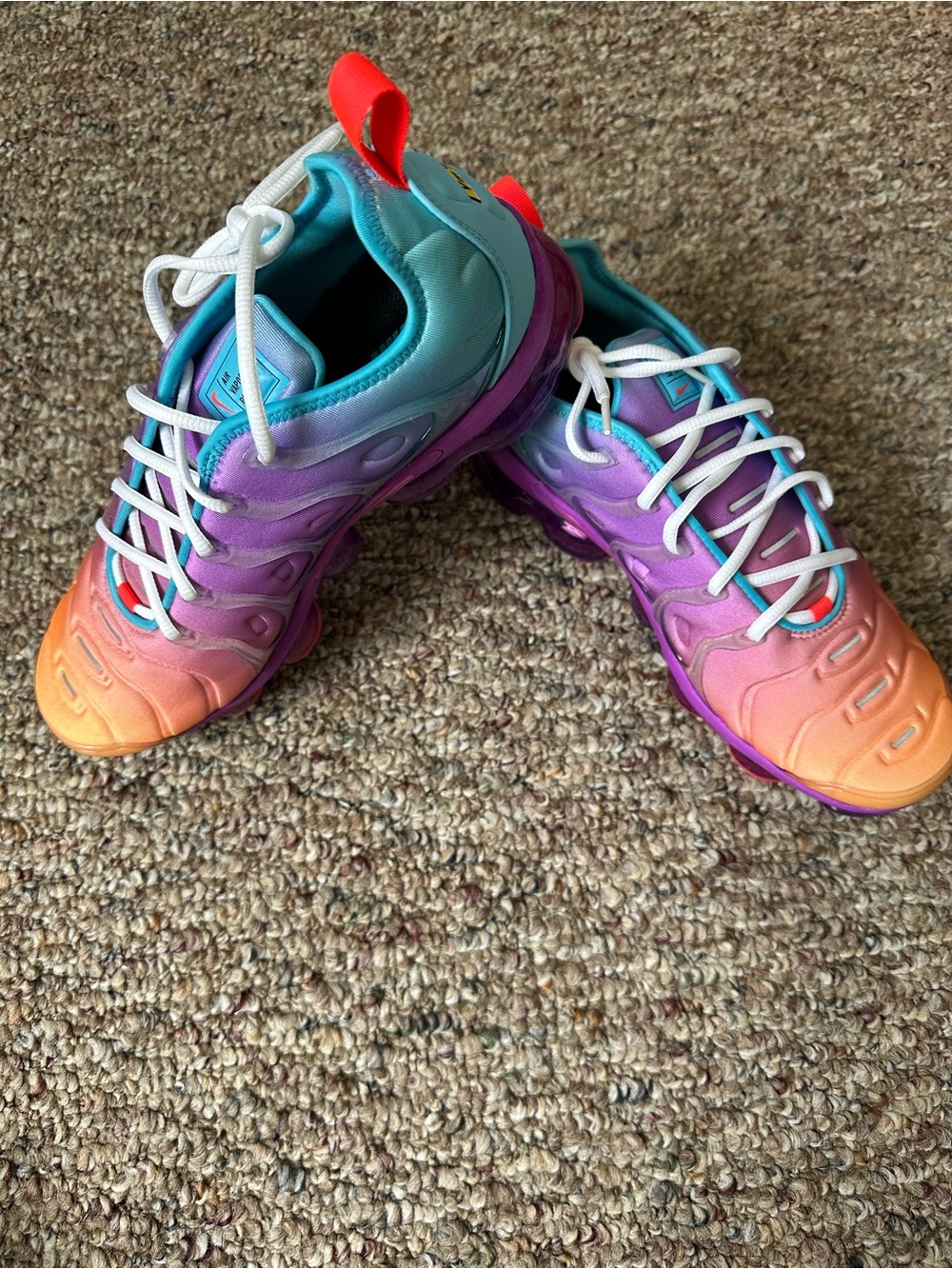 Women Nike air max plus Gradient Ombre Athletic Sneakers - Multi
